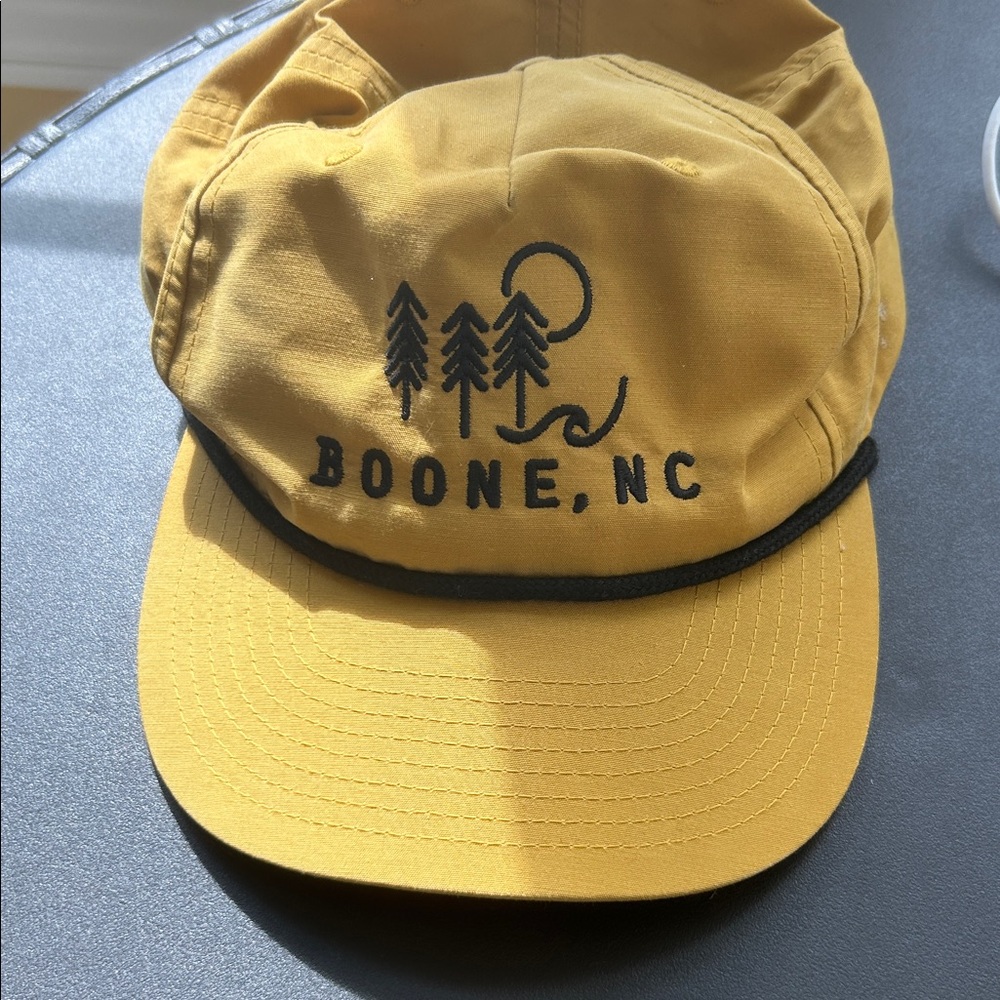 Yellow Boone NC Cap